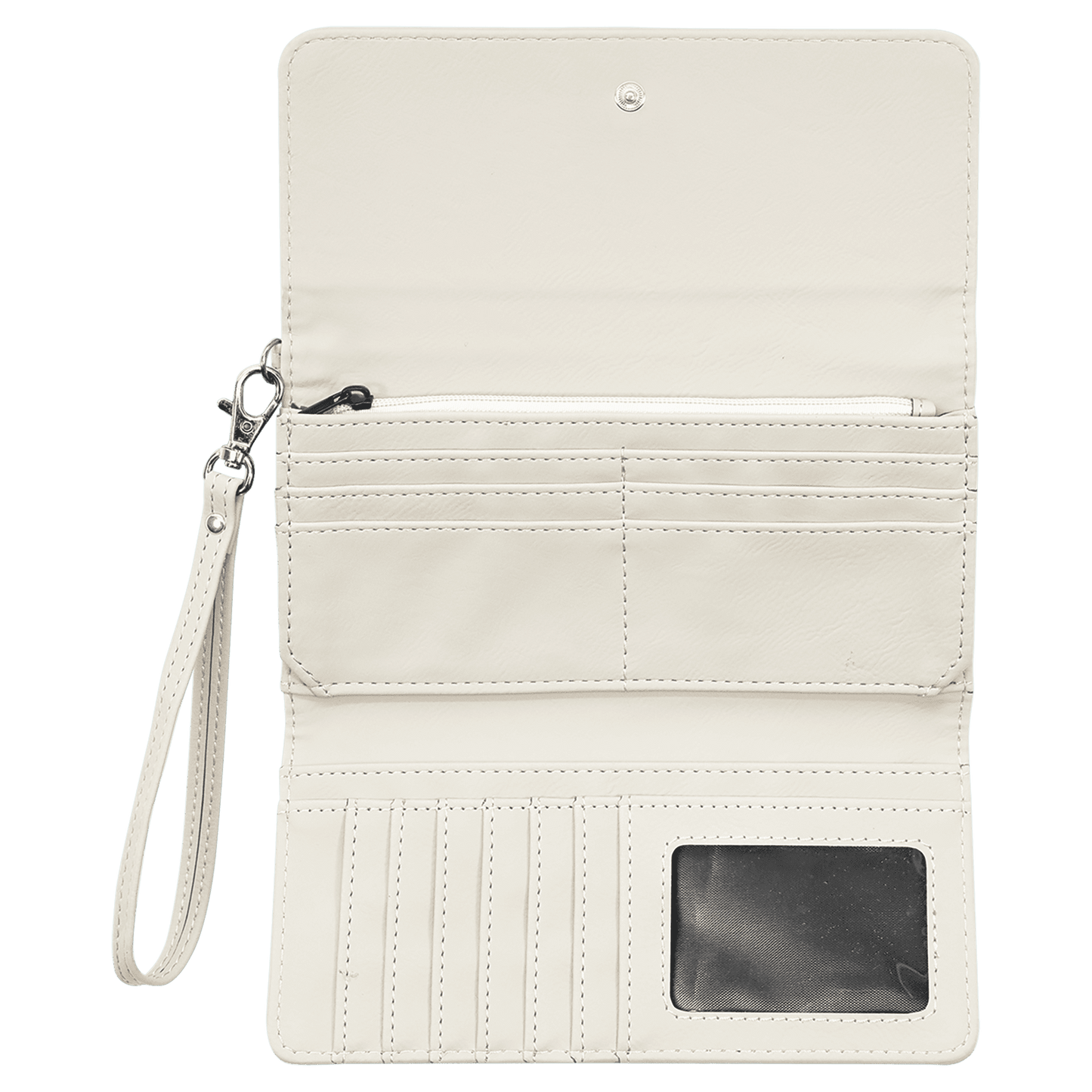 Engraved Leatherette Wristlet Wallets - With RFID Protection - 11 Colours