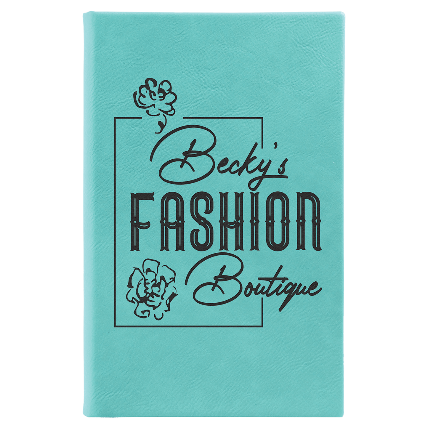 Personalized Leatherette Sketchbooks - 2 Sizes & 17 Colours