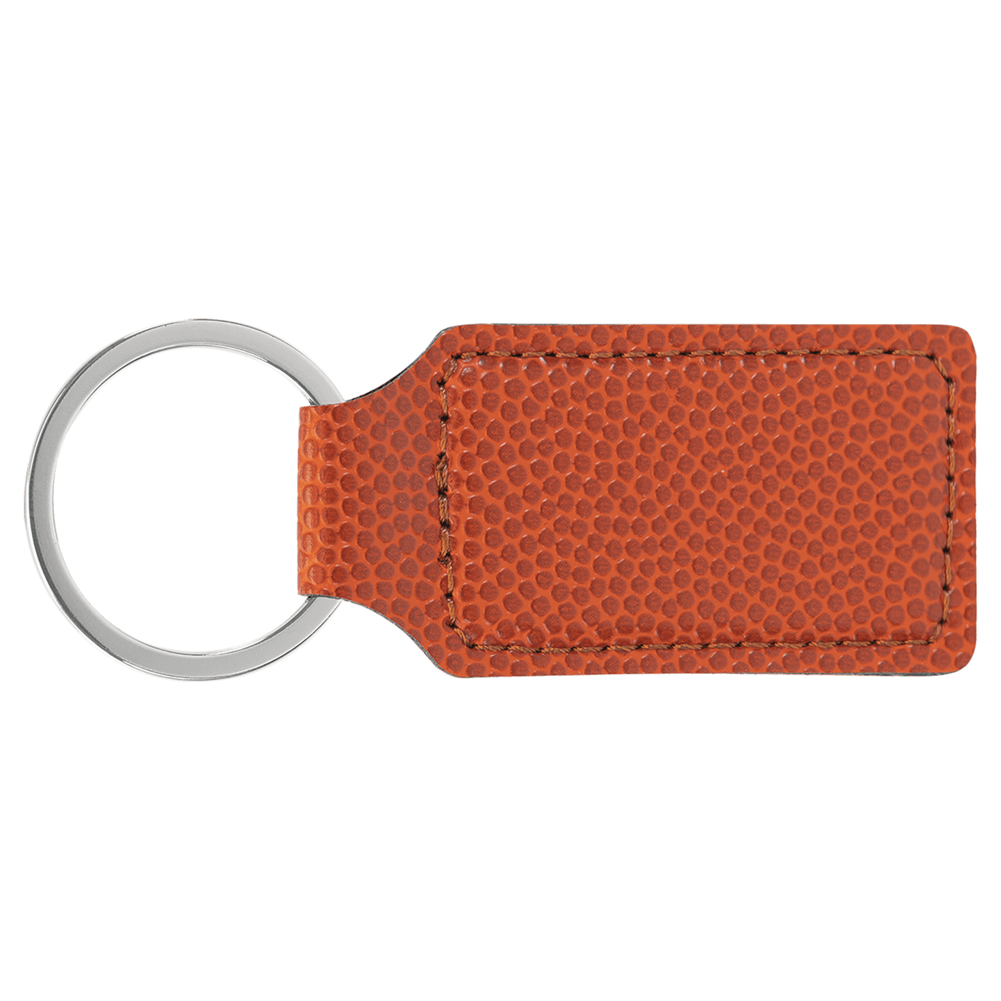 Personalized Leatherette Keychains - Rectangle