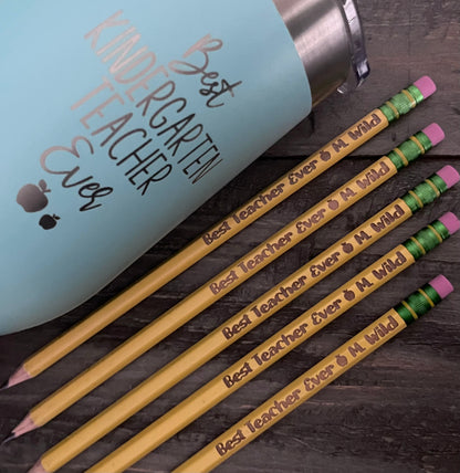 Engraved #2HB Pencils - Bundle Packs