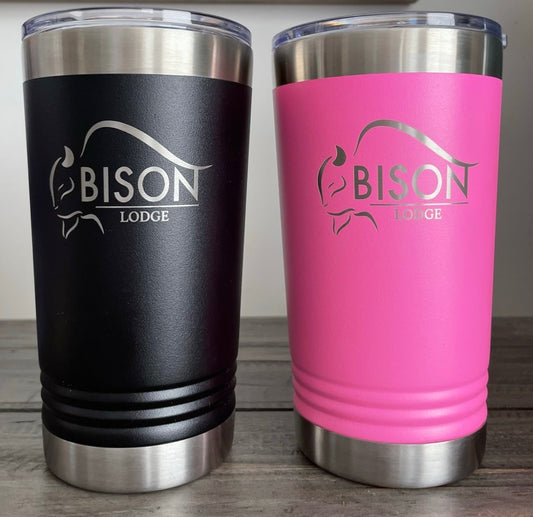 Personalized 16oz Stainless Steel Tumblers - 16 Colours