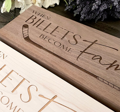 Personalized Engraved Wooden Signs - Custom Design