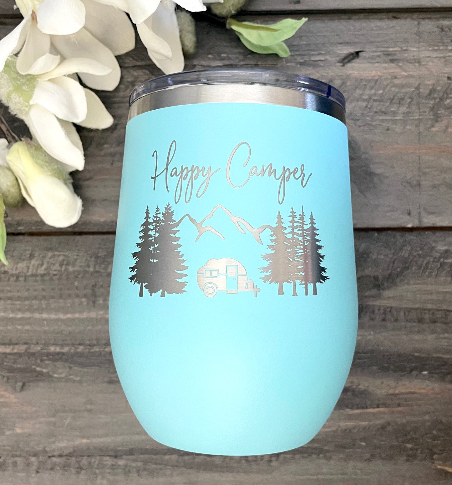 Personalized 16oz Stainless Steel Wine Tumblers