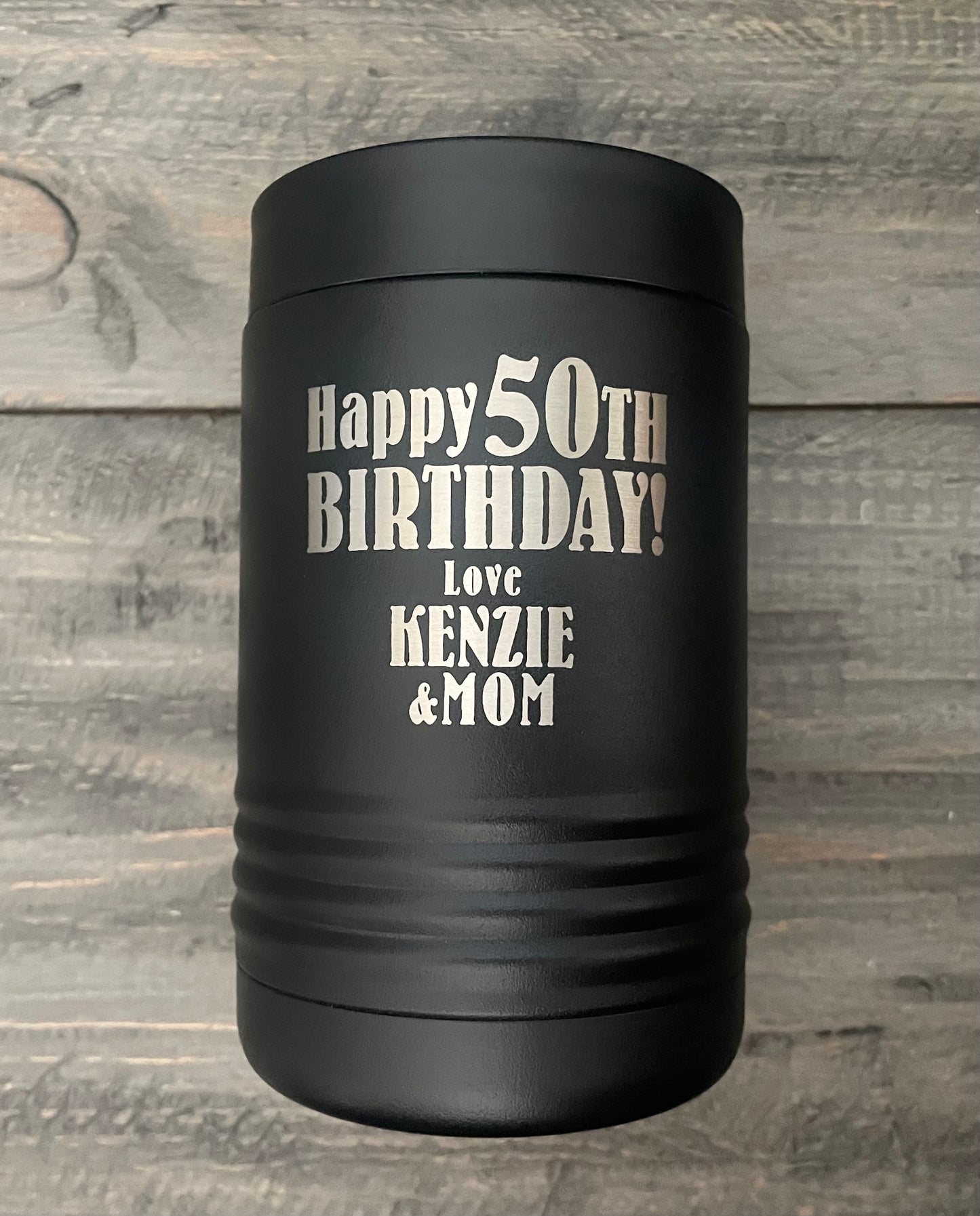 Personalized Standard Sized Bottle & Can Beverage Holders