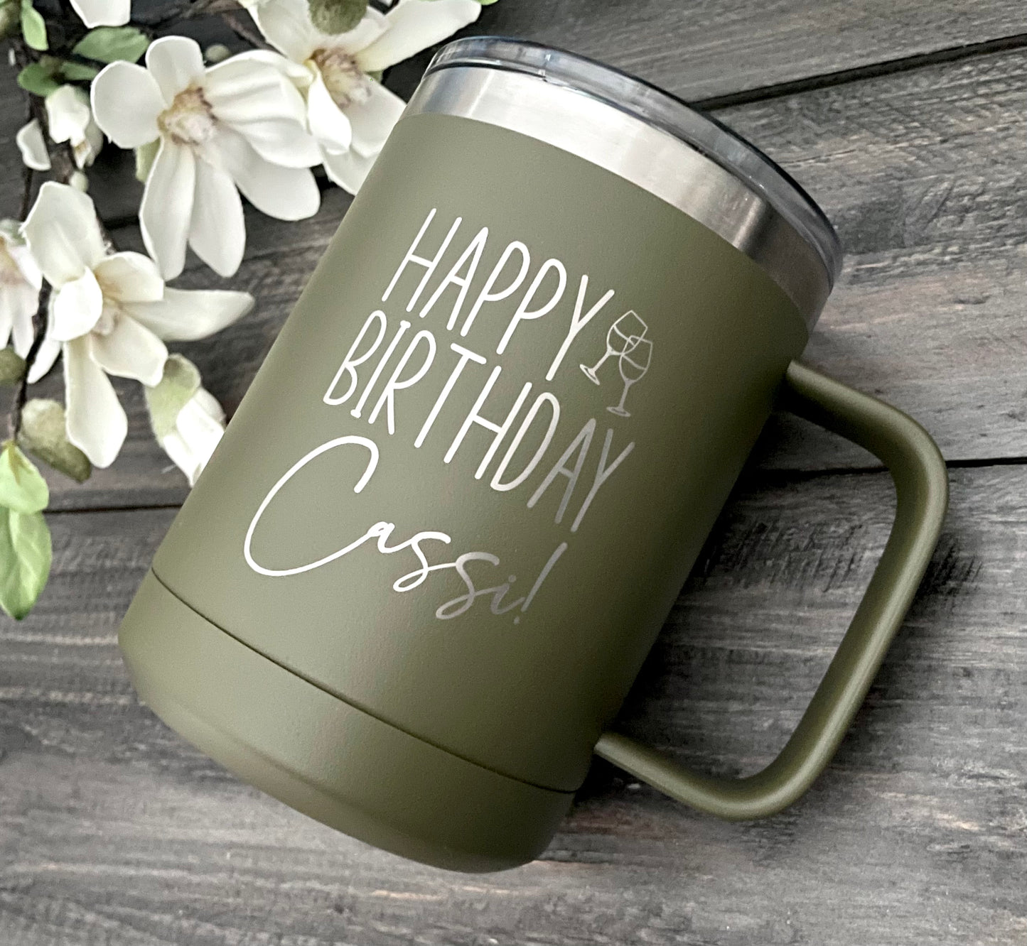 Personalized 15oz Stainless Steel Mugs