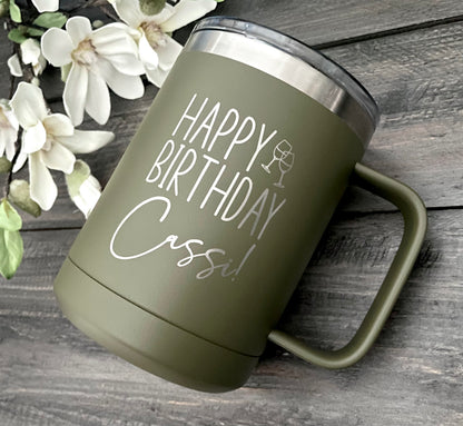 Personalized 15oz Stainless Steel Mugs