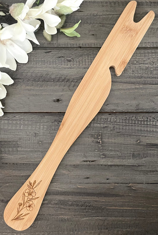 Personalized Wooden Oven Rack Tool