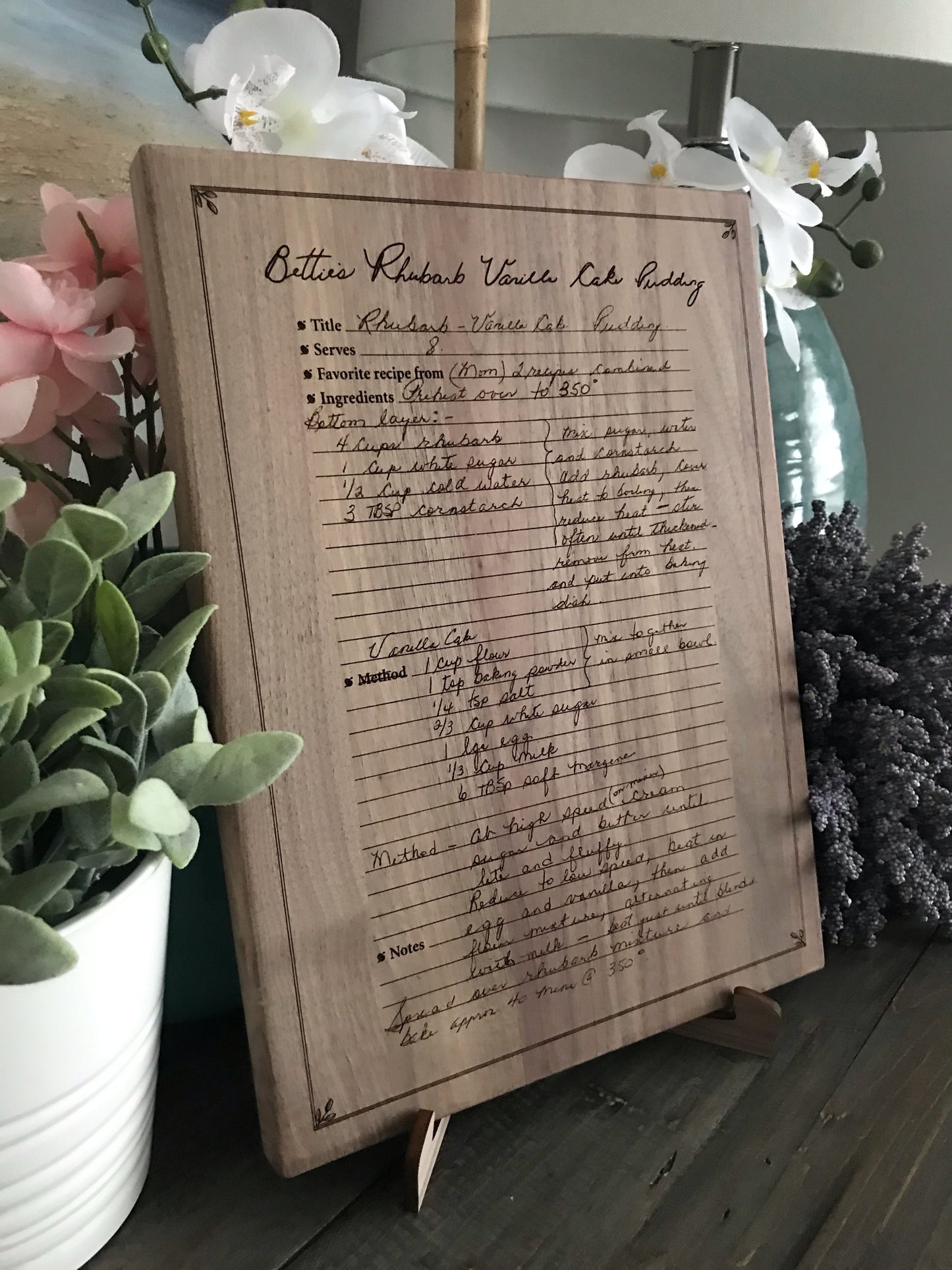 Personalized Wooden Cutting Board - Heart Cutout