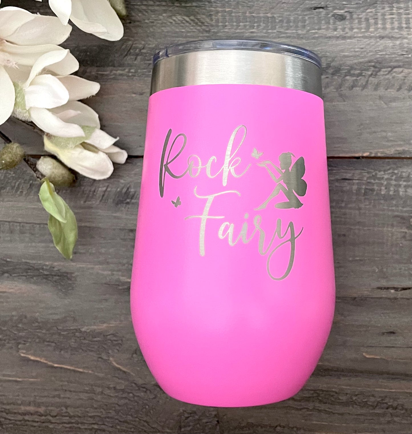 Personalized 16oz Stainless Steel Wine Tumblers