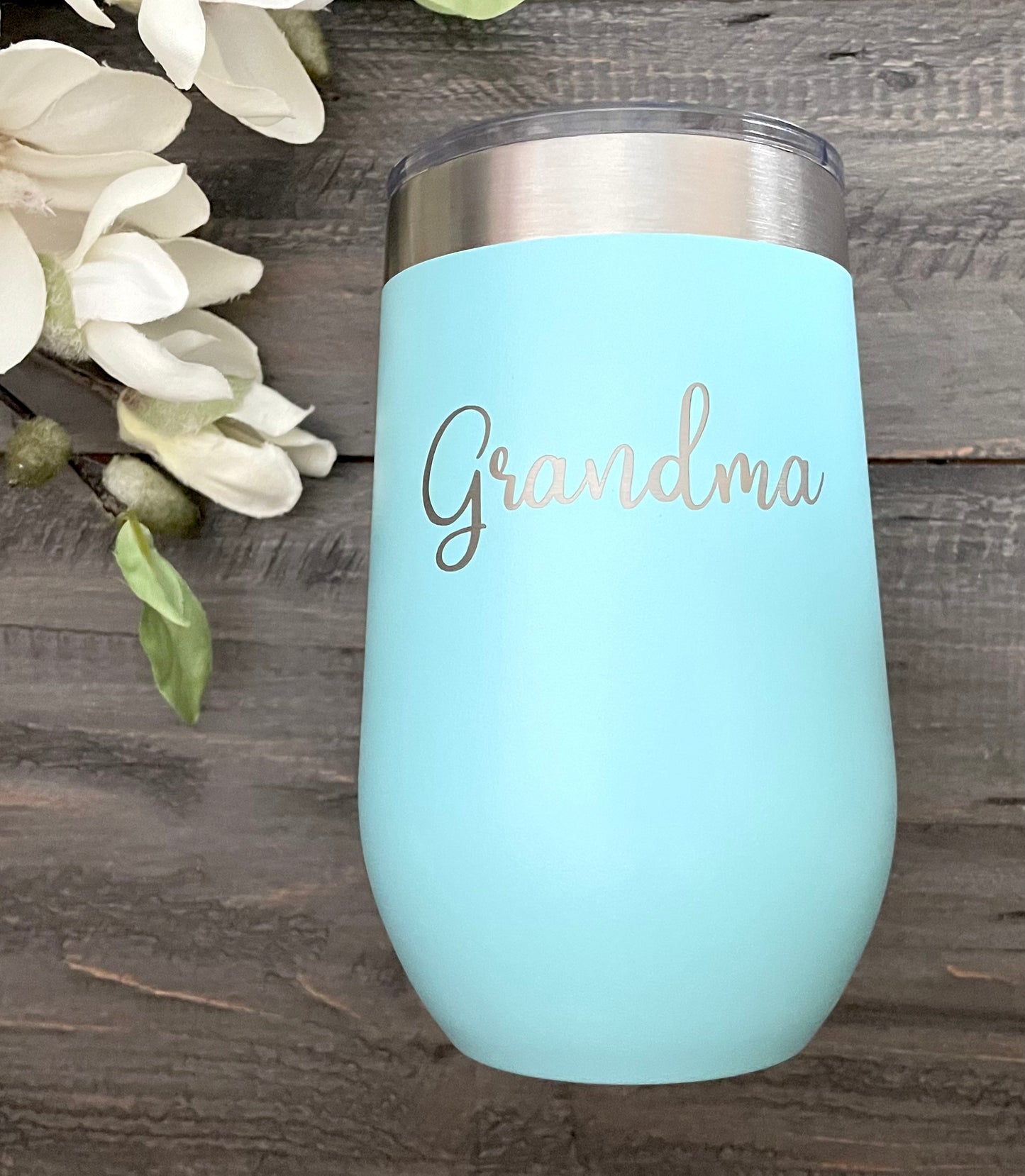 Personalized 16oz Stainless Steel Wine Tumblers