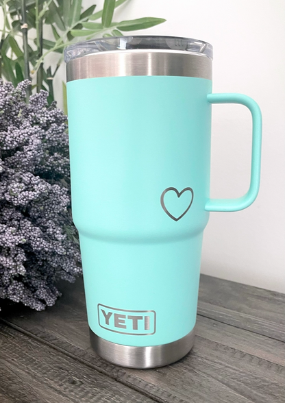Personalized 20oz Stainless Steel Travel Mugs