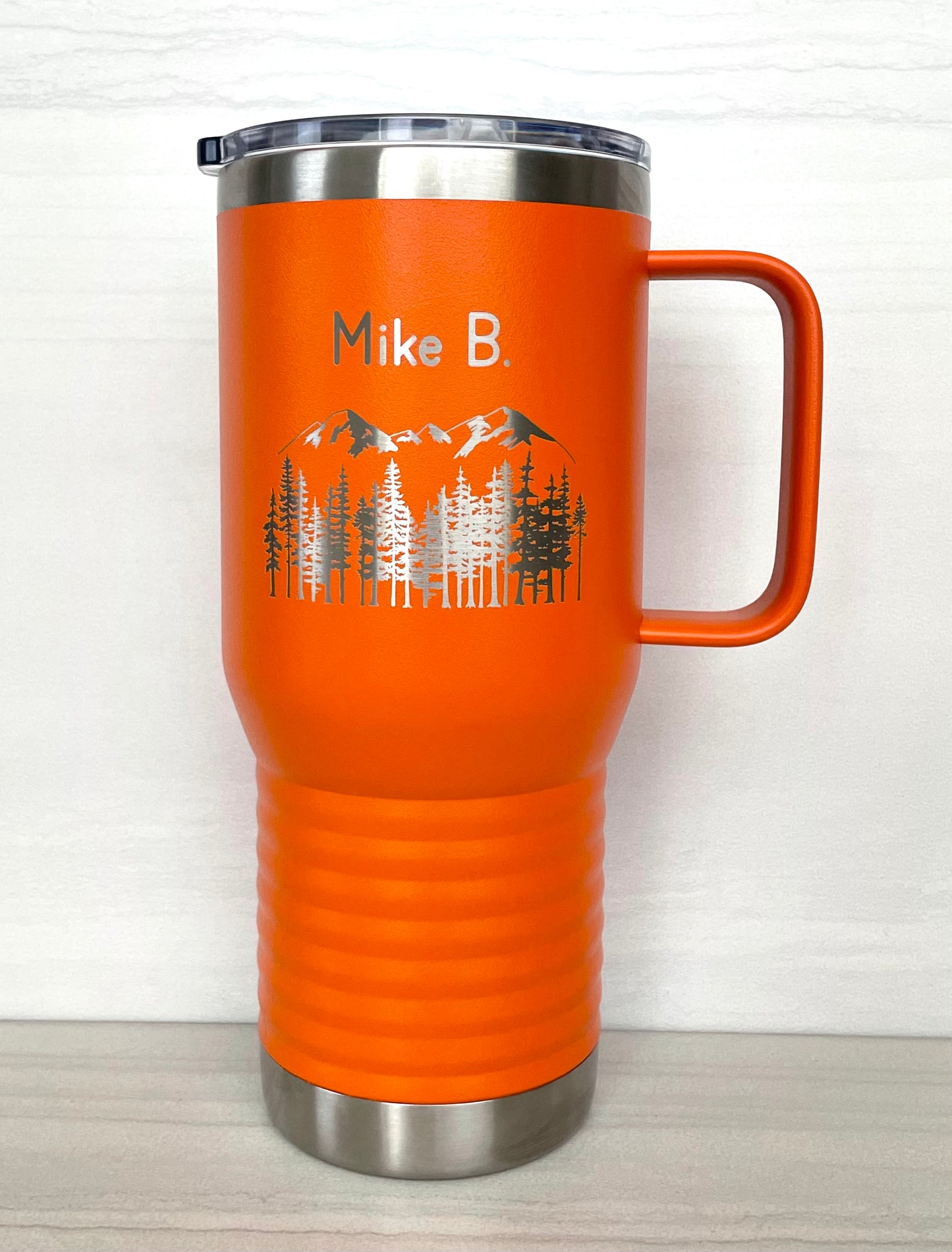 Personalized 20oz Stainless Steel Travel Mugs