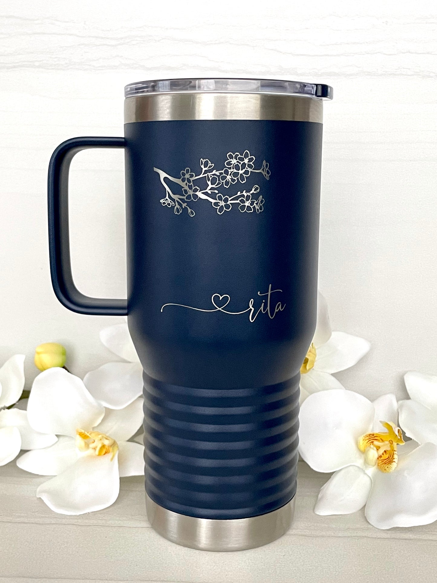 Personalized 20oz Stainless Steel Travel Mugs