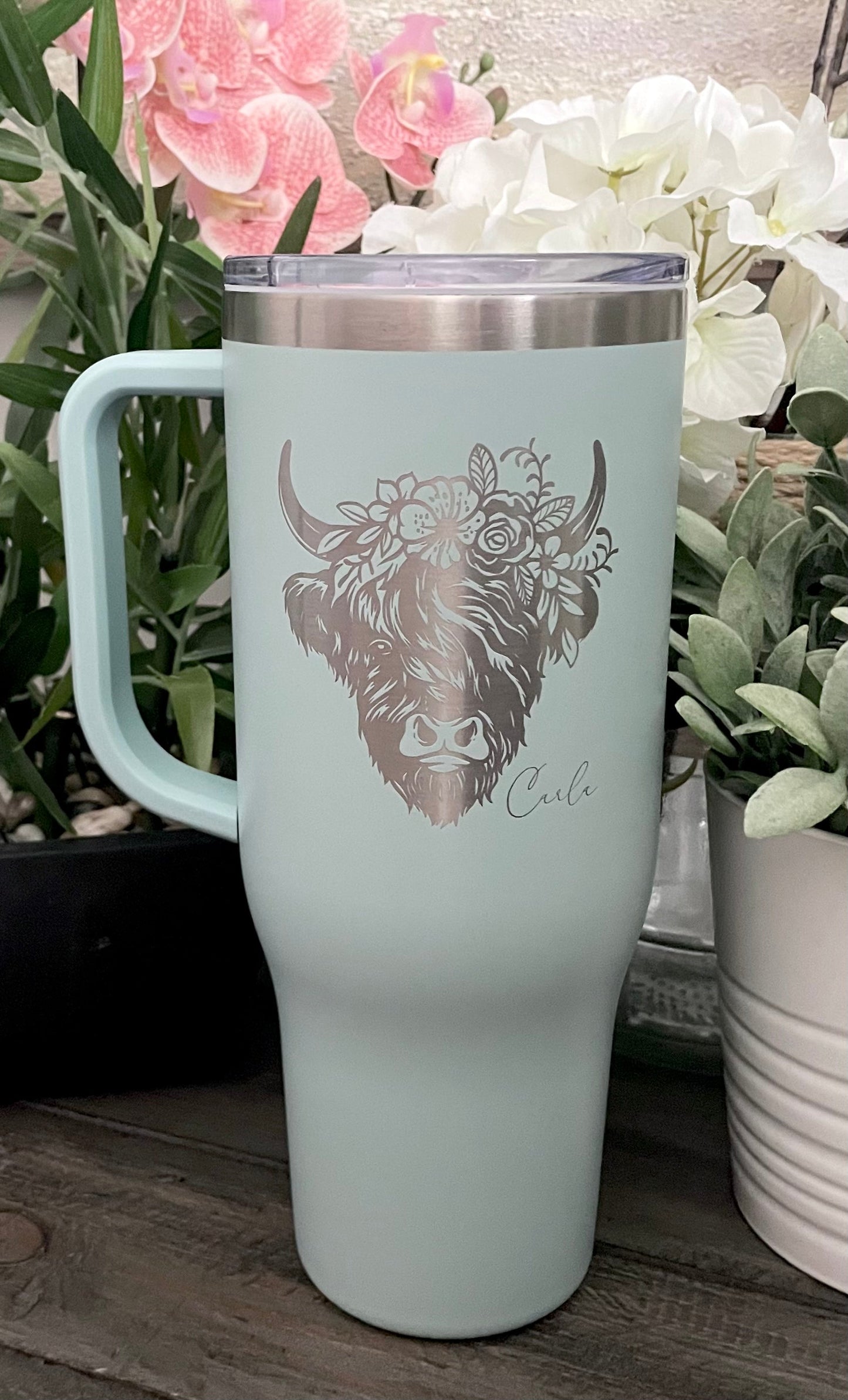 Personalized 20oz Stainless Steel Travel Mugs