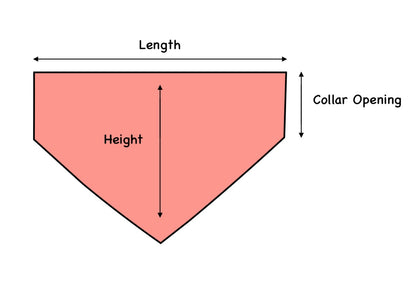 Over the Collar Pet Bandana - Sushi