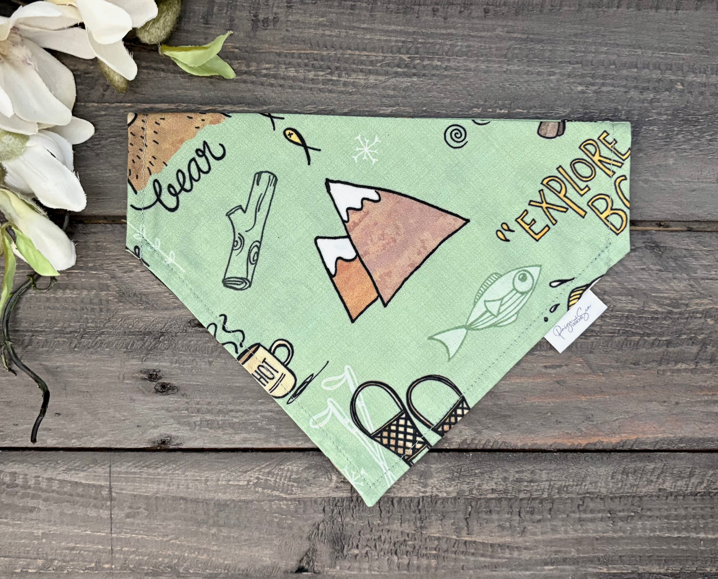 Over the Collar Pet Bandana - Explore BC