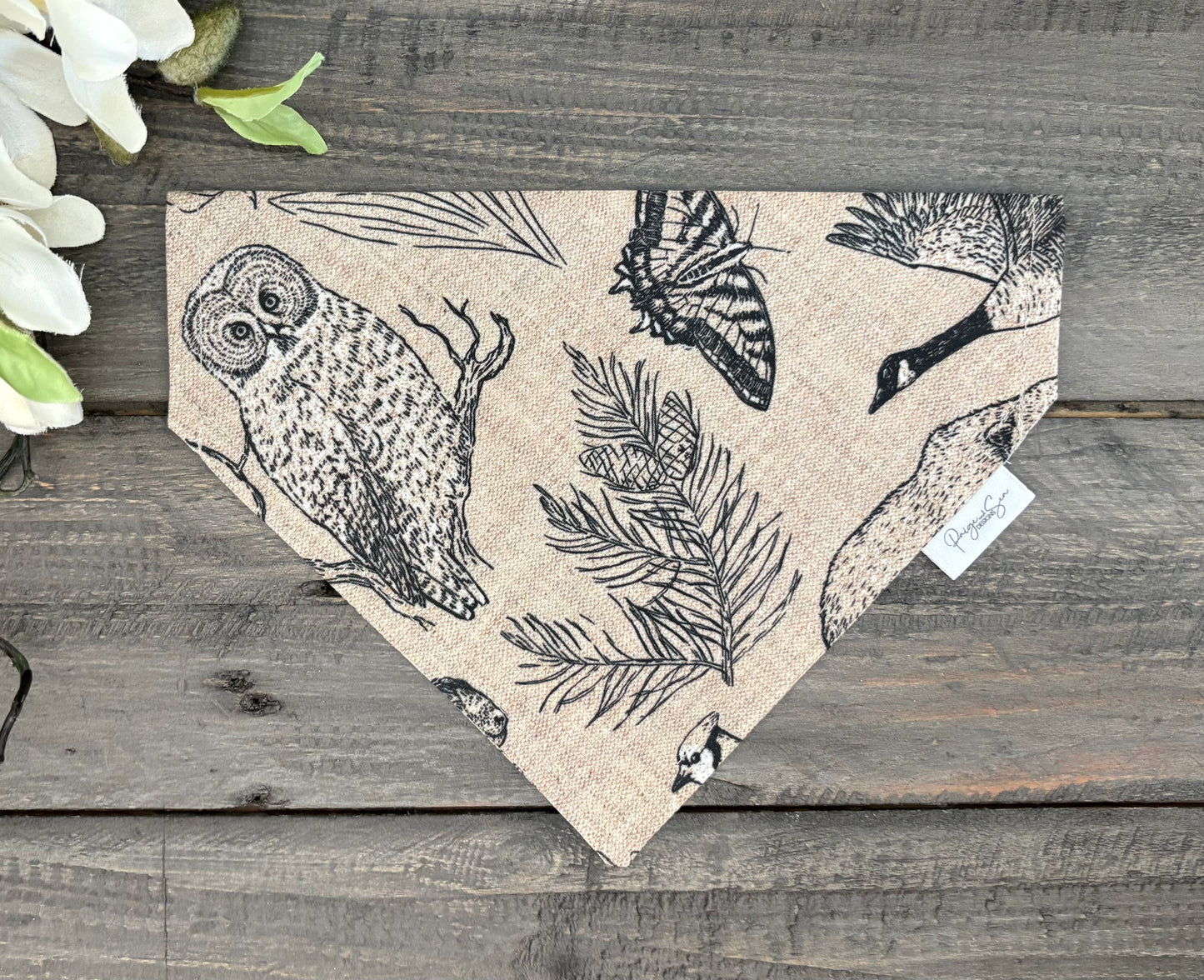 Over the Collar Pet Bandana - Canadian Wilderness