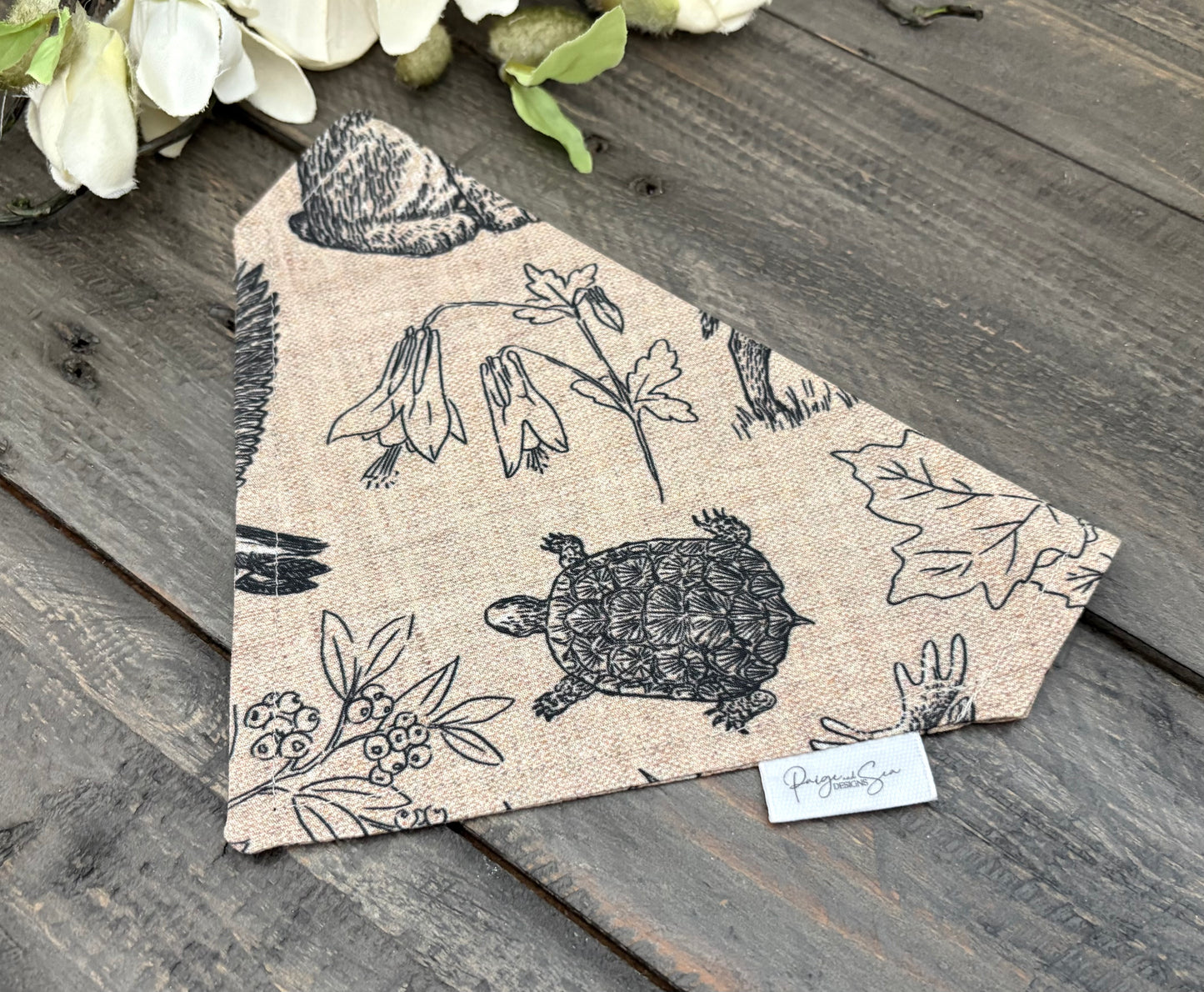 Over the Collar Pet Bandana - Canadian Wilderness