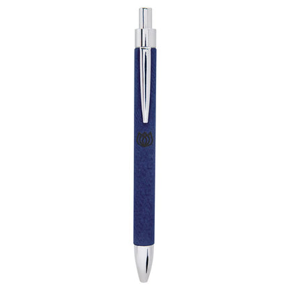 Personalized Leatherette Pens - 16 Colours