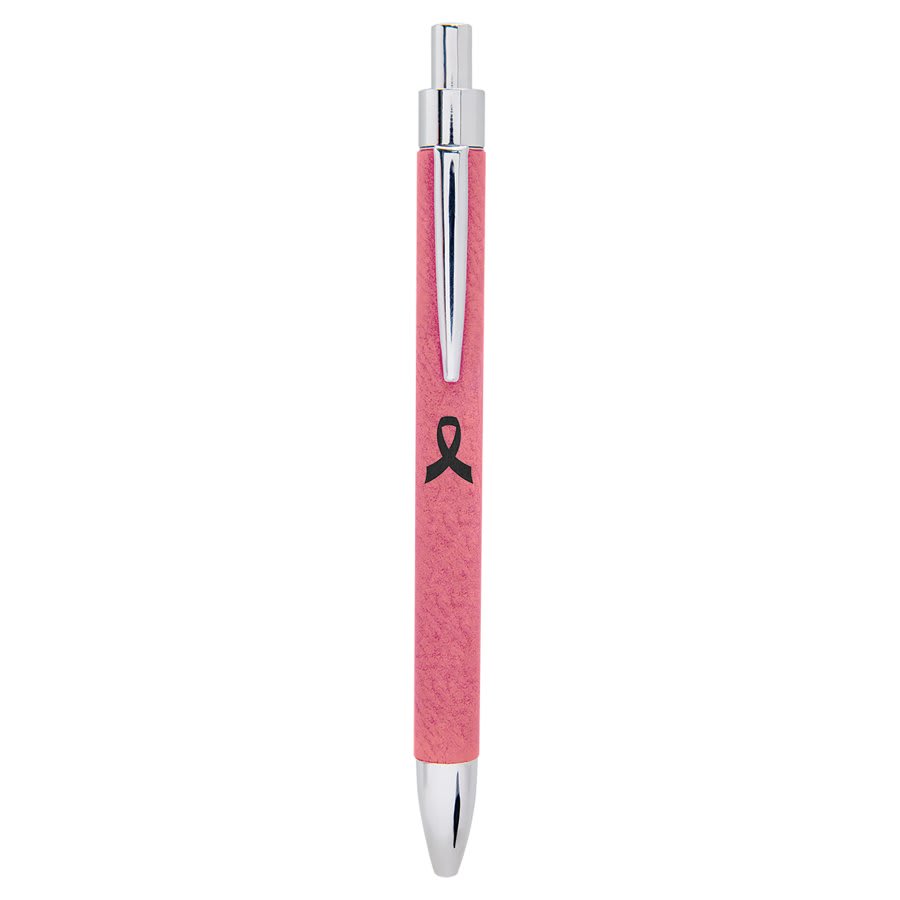 Personalized Leatherette Pens - 16 Colours