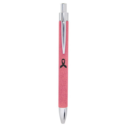 Personalized Leatherette Pens - 16 Colours