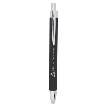 Personalized Leatherette Pens - 16 Colours