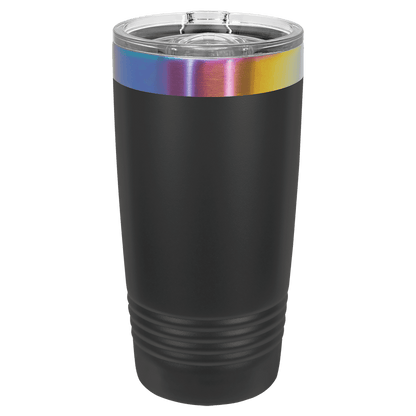 Personalized 20oz Stainless Steel Ringneck Tumblers