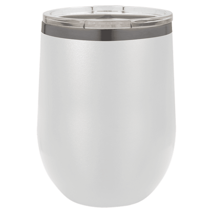 Personalized 12oz Stainless Steel Wine Tumblers