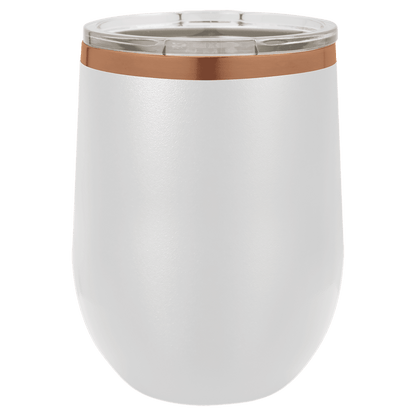 Personalized 12oz Stainless Steel Wine Tumblers