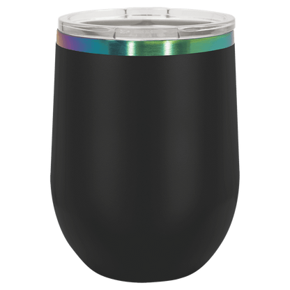 Personalized 12oz Stainless Steel Wine Tumblers