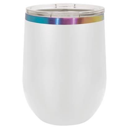 Personalized 12oz Stainless Steel Wine Tumblers
