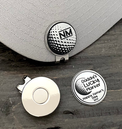 Magnetic Golf Clip with Metal Ball Marker - Best Tee-Cher Ever!