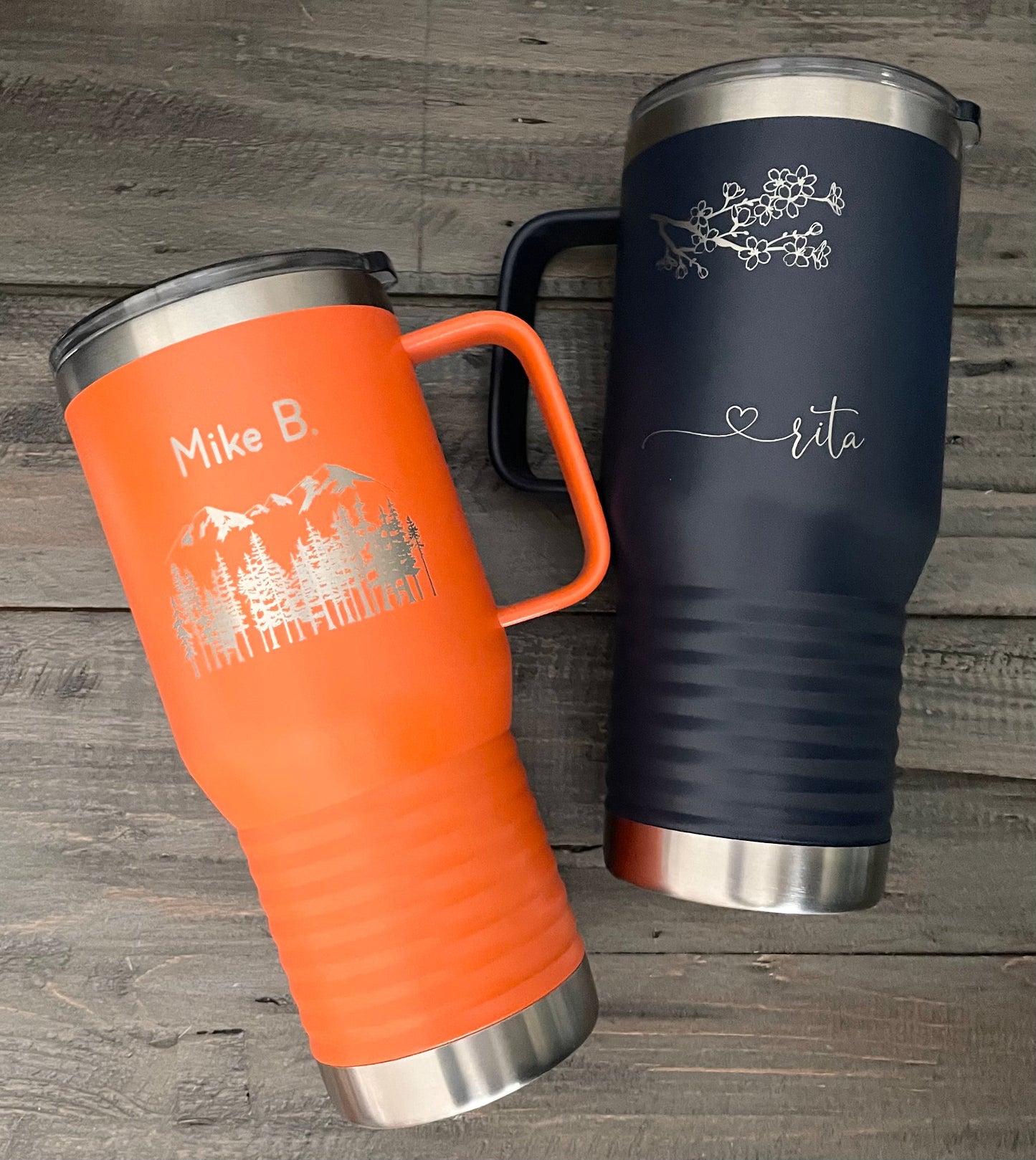 Personalized 15oz Stainless Steel Mugs