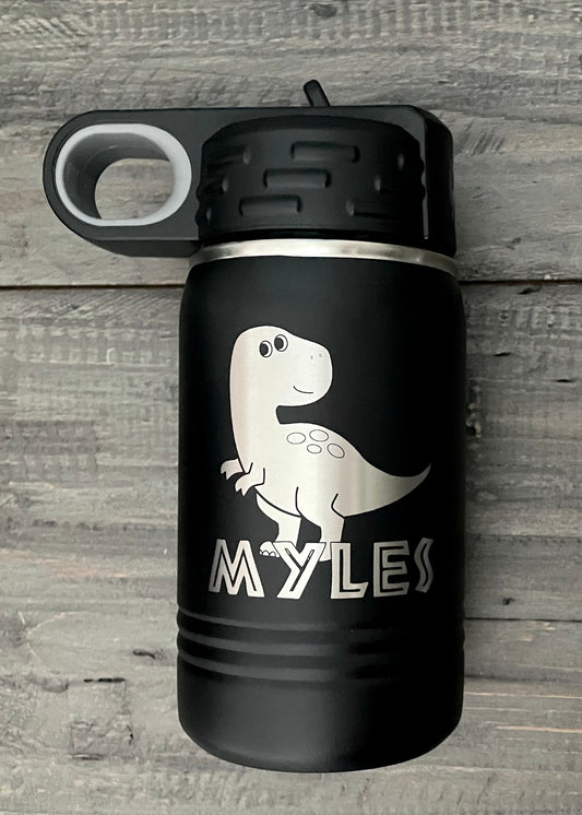 Personalized 12oz Stainless Steel Water Bottles - 17 Colours