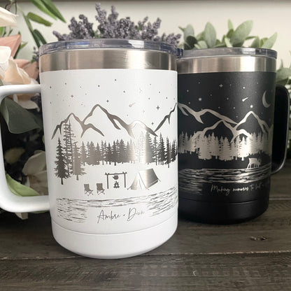 Personalized 15oz Stainless Steel Mugs