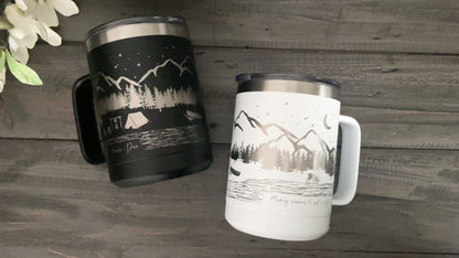 Personalized 15oz Stainless Steel Mugs