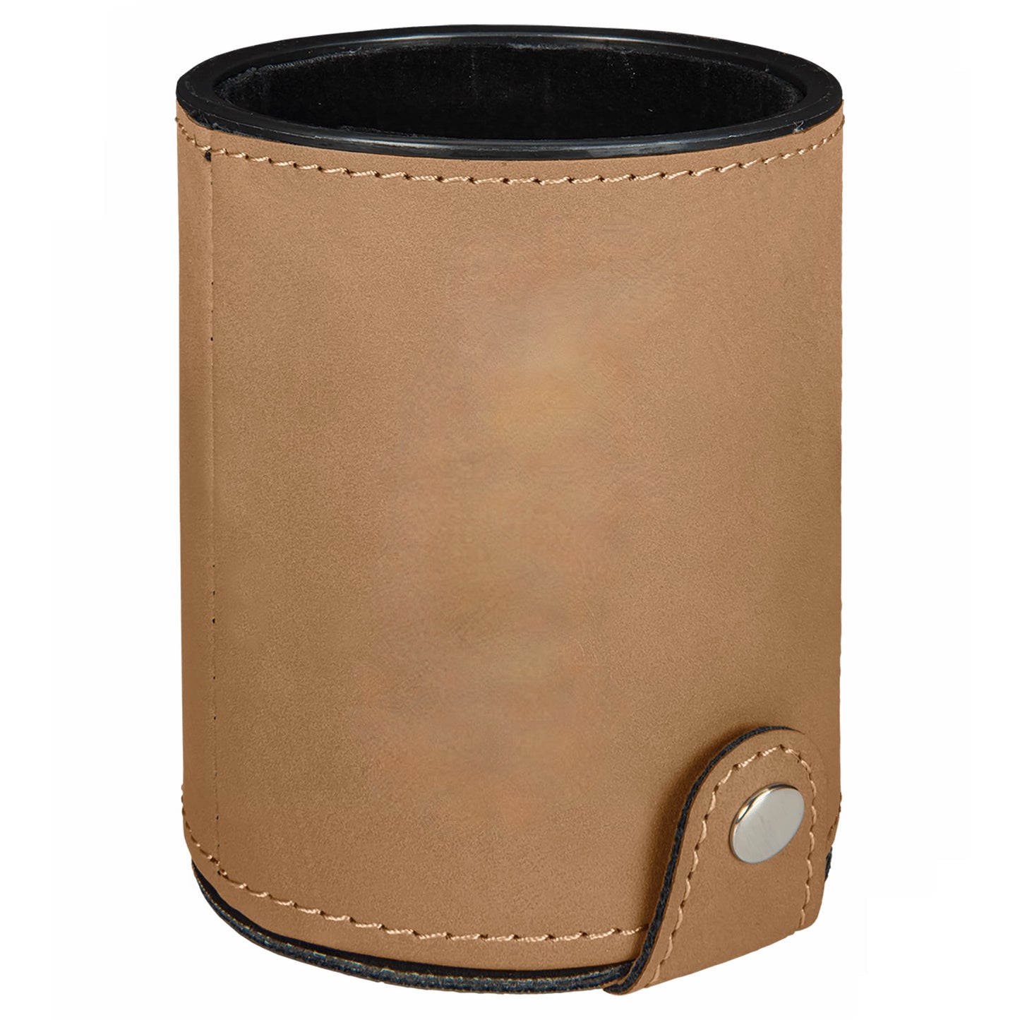Personalized Leatherette Dice Cups with 5 Dice - 11 Colours