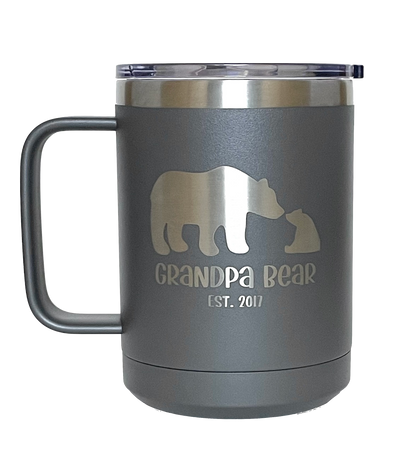 Personalized 15oz Stainless Steel Mugs