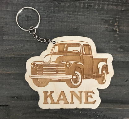 Personalized Wooden Keychains
