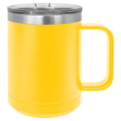 Personalized 15oz Stainless Steel Mugs