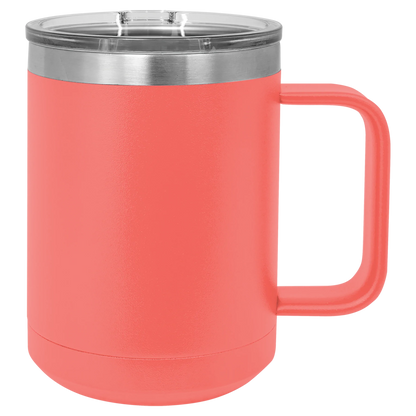 Personalized 15oz Stainless Steel Mugs