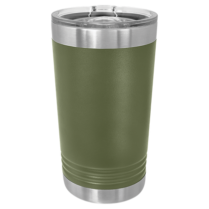 Personalized 16oz Stainless Steel Tumblers - 16 Colours