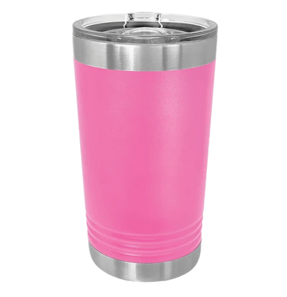 Personalized 16oz Stainless Steel Tumblers - 16 Colours