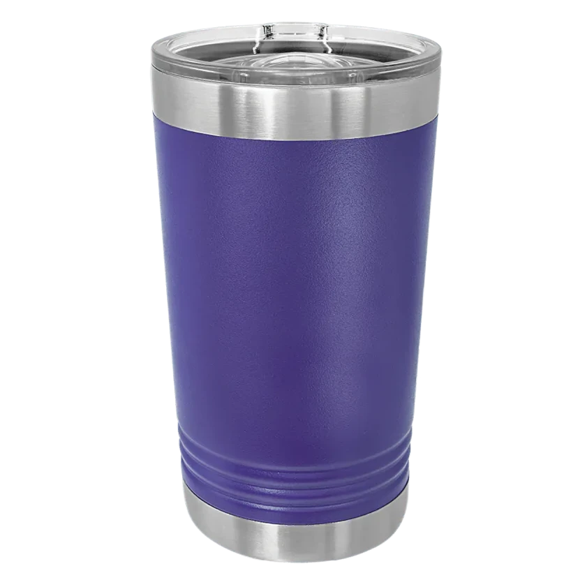 Personalized 16oz Stainless Steel Tumblers - 16 Colours