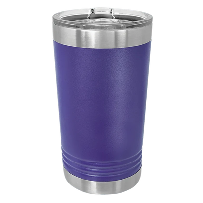 Personalized 16oz Stainless Steel Tumblers - 16 Colours