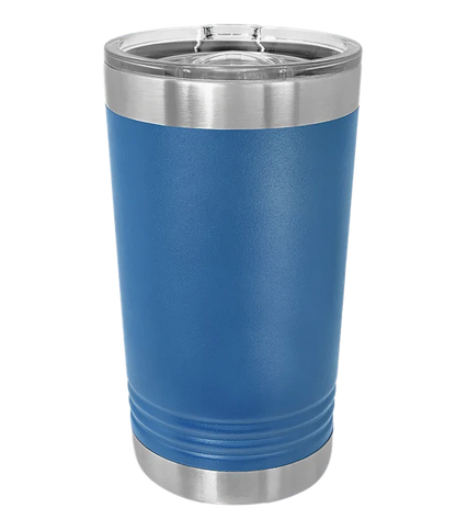 Personalized 16oz Stainless Steel Tumblers - 16 Colours
