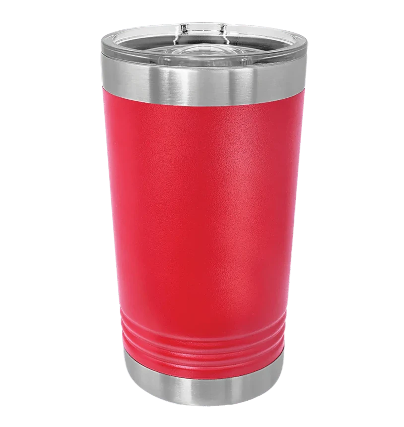 Personalized 16oz Stainless Steel Tumblers - 16 Colours