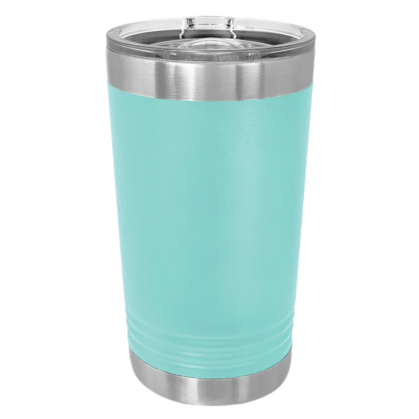 Personalized 16oz Stainless Steel Tumblers - 16 Colours
