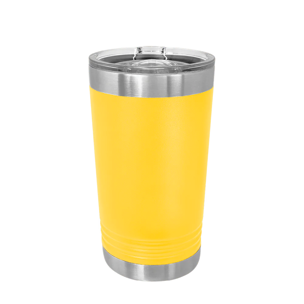 Personalized 16oz Stainless Steel Tumblers - 16 Colours