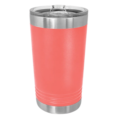 Personalized 16oz Stainless Steel Tumblers - 16 Colours
